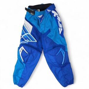 Fly Racing Pants F-16 Blue Size 18
